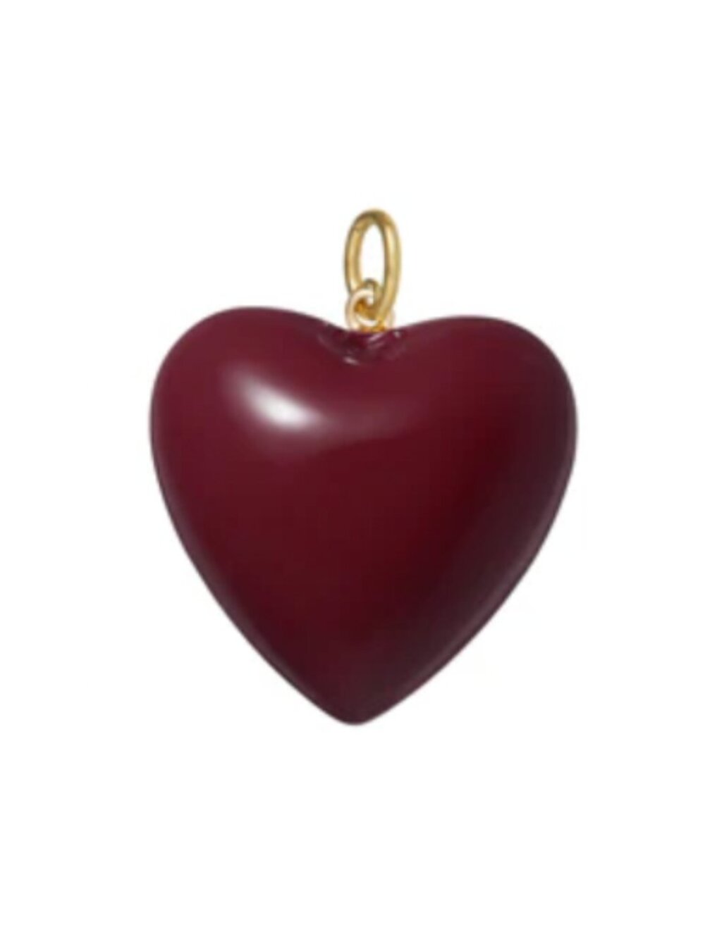Roxanne Assoulin The Big Puffy Heart Charms Burgundy